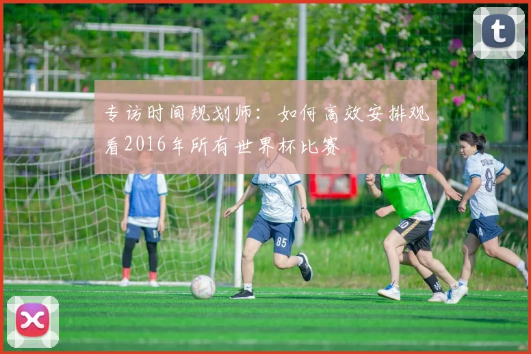 专访时间规划师:如何高效安排观看2016年所有世界杯比赛